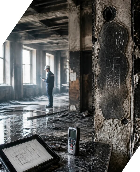 Обследование зданий после пожара в Воткинске от 15540 р. | ЭкспертизаРоссия