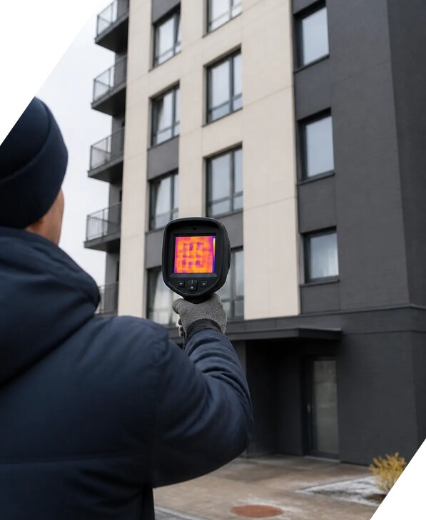 Тепловизионное обследование зданий в Воткинске от 5180 р. | ЭкспертизаРоссия